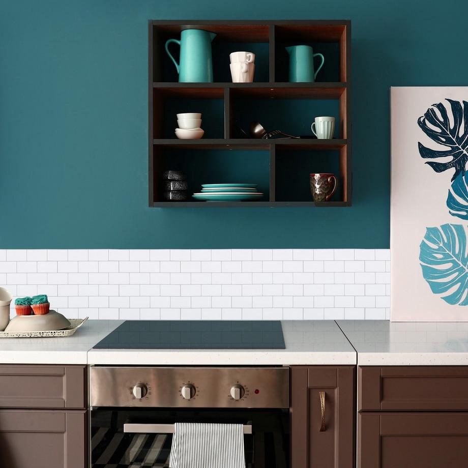 B2X U-Bahn-Fliesenaufkleber 10er-Set  