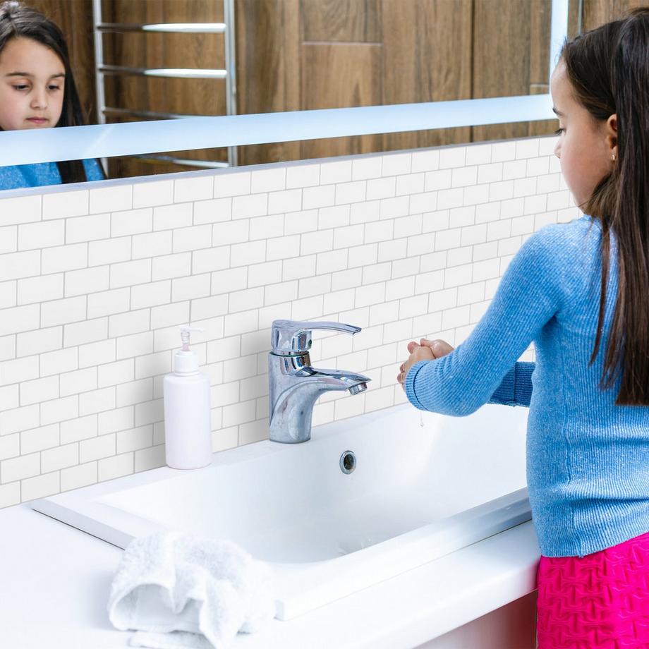 B2X U-Bahn-Fliesenaufkleber 10er-Set  