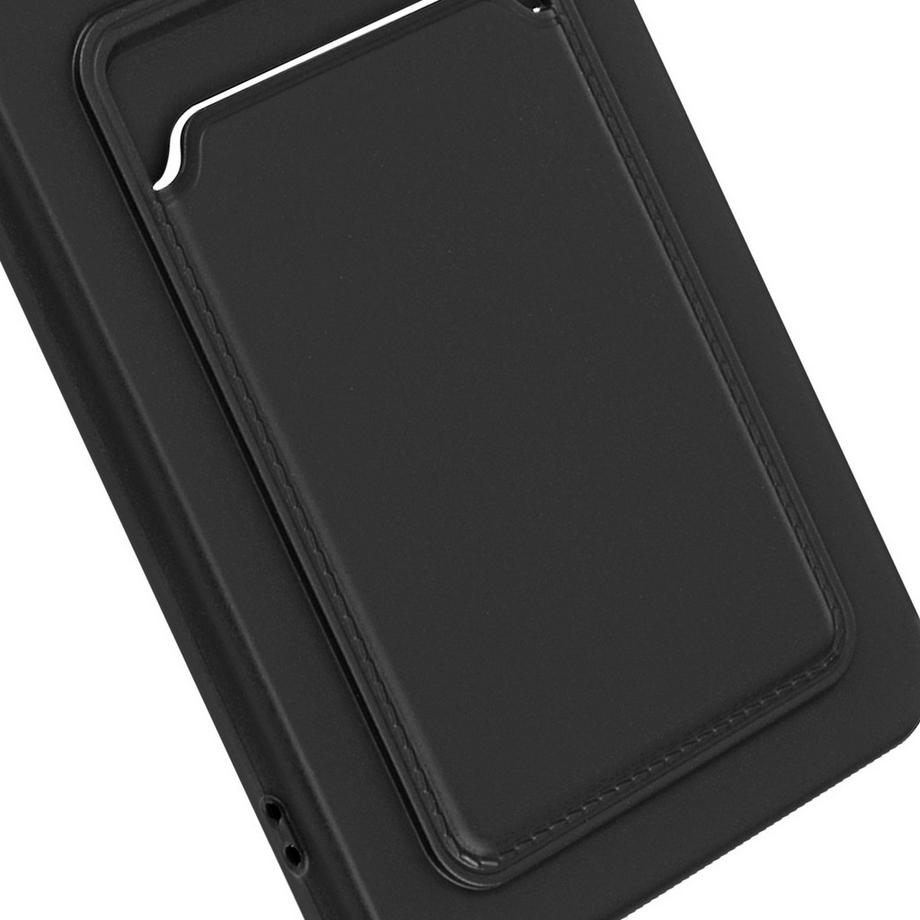 Avizar  Cover Samsung A05 portacarte nera 