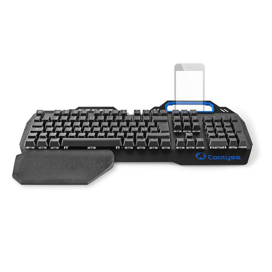 Nedis  Verkabelte Gaming-Tastatur | USB | Mechanische Tasten | RGB | Nordic | ND-Layout | USB-Stromversorgung | Länge des Stromkabels: 1,70 m | Gaming 