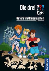 Die drei ??? Kids, 6, Gefahr im Gruselgarten Blanck, Ulf; Querol, Margarita (Illustrationen) Copertina rigida 