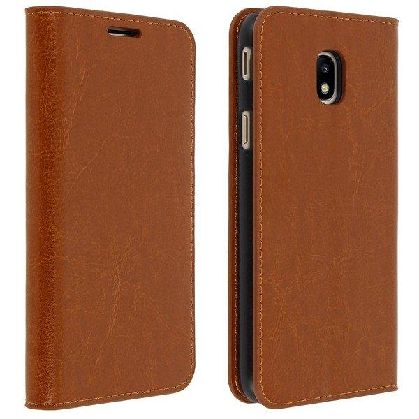 Avizar  Étui en Cuir Galaxy J5 2017 - Camel 