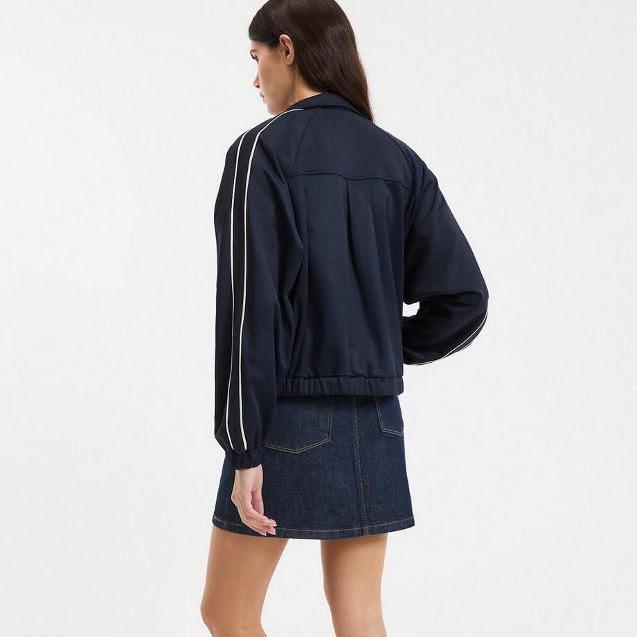 La Redoute Collections Sweat zippé col polo  