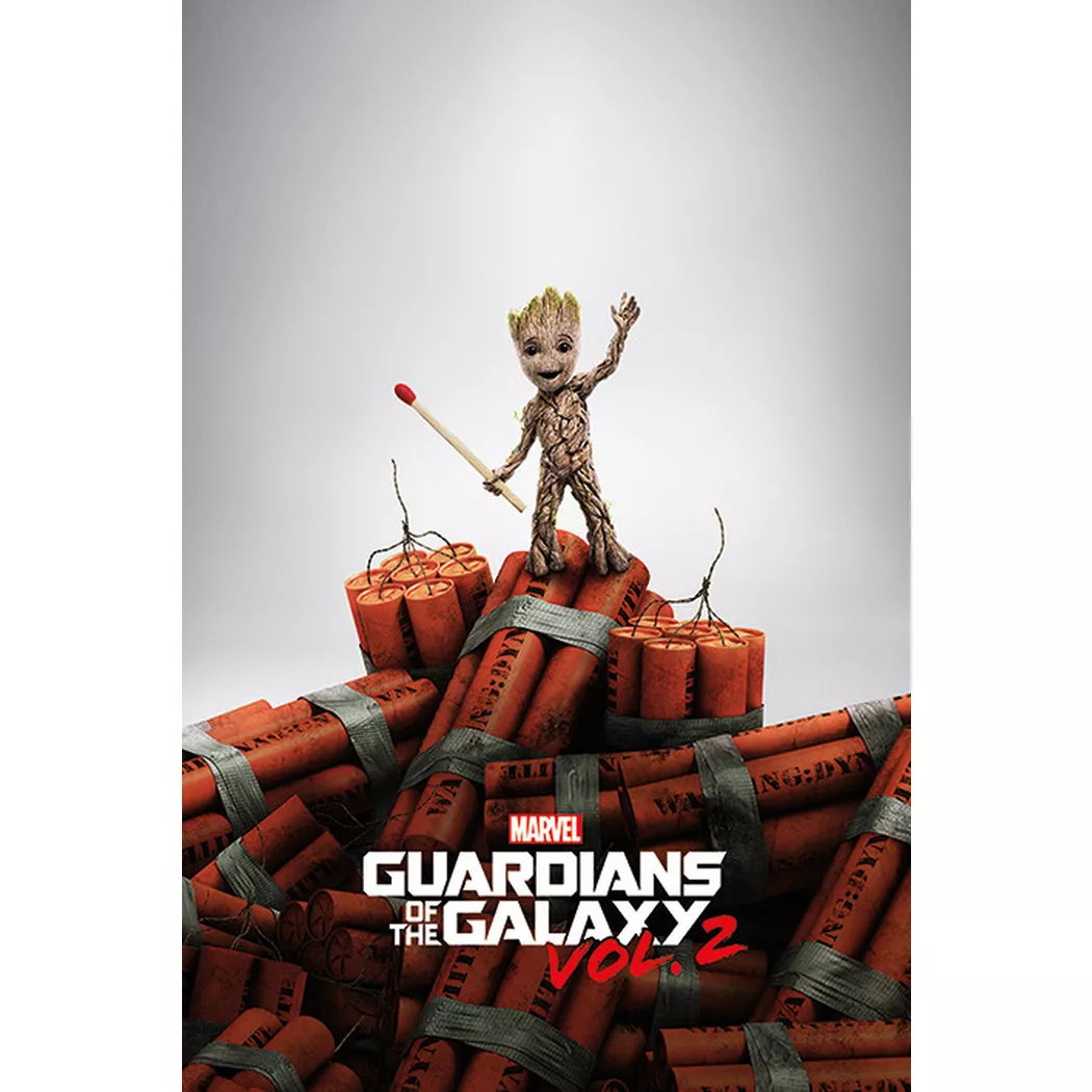 Pyramid - Poster - Guardians of the Galaxy - Groot, One Size, Multicolor