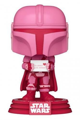 Funko  Funko Pop ! Star Wars Valentines : The Mandalorian (495) 