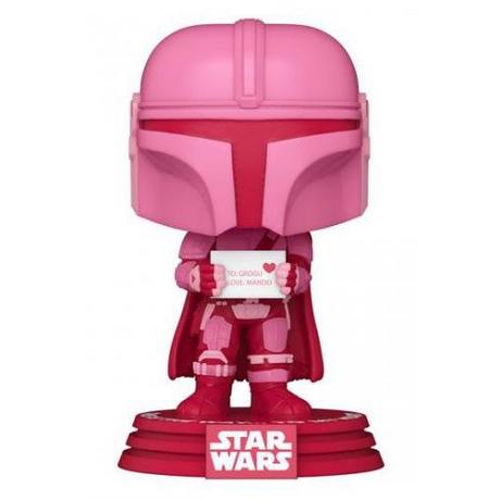 Funko  Funko Pop ! Star Wars Valentines : The Mandalorian (495) 