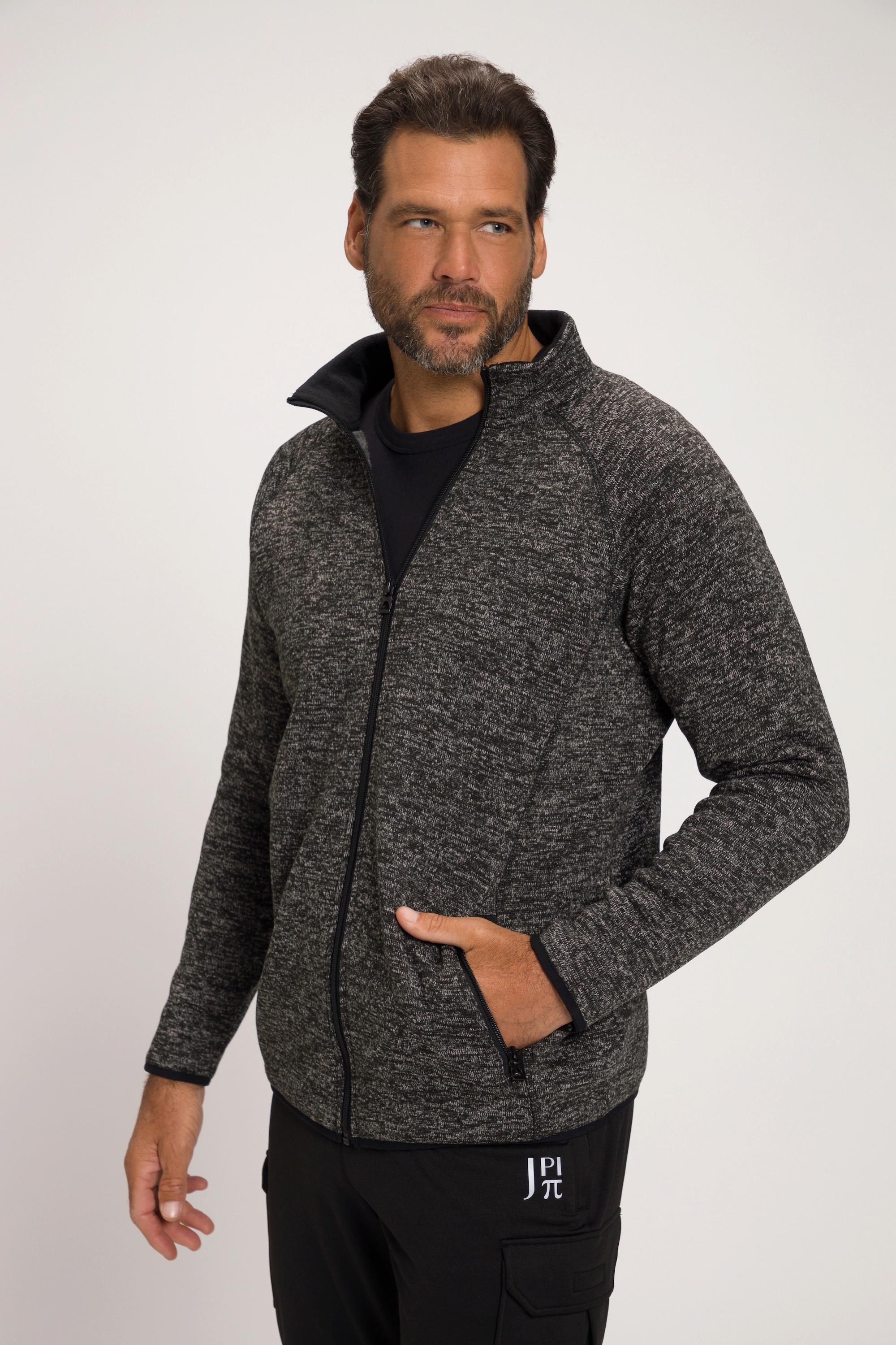 JP1880  Strickfleece-Jacke 