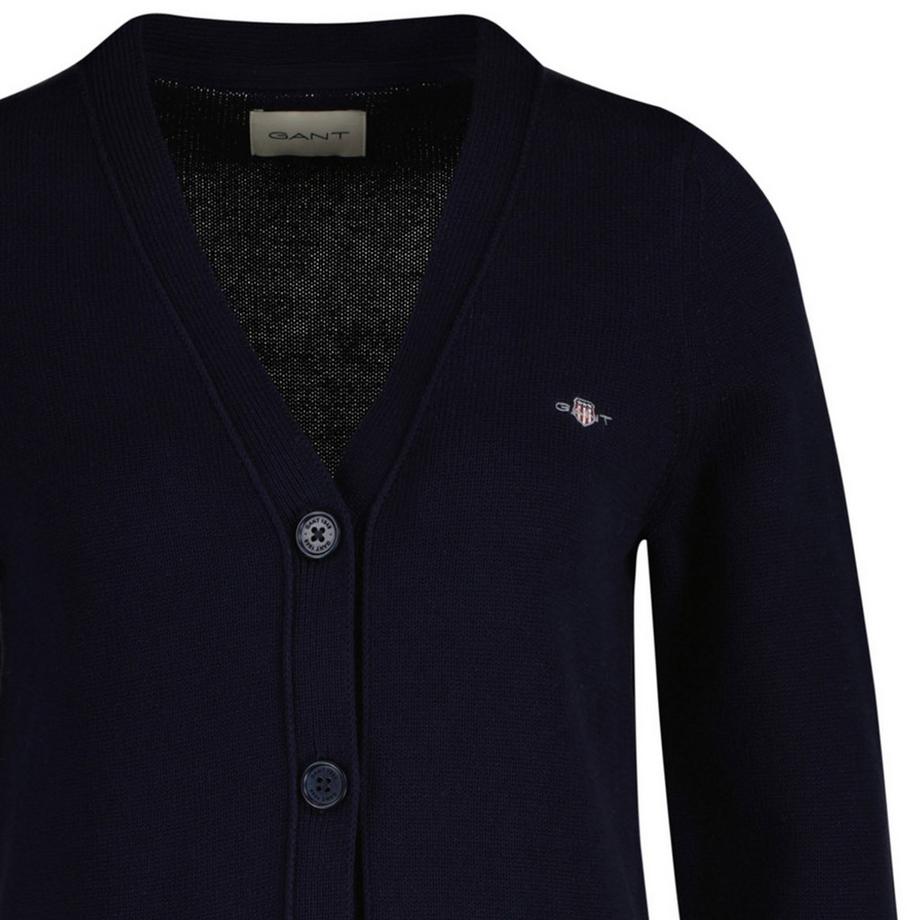 GANT Classic Cotton C-Neck Cardigan  