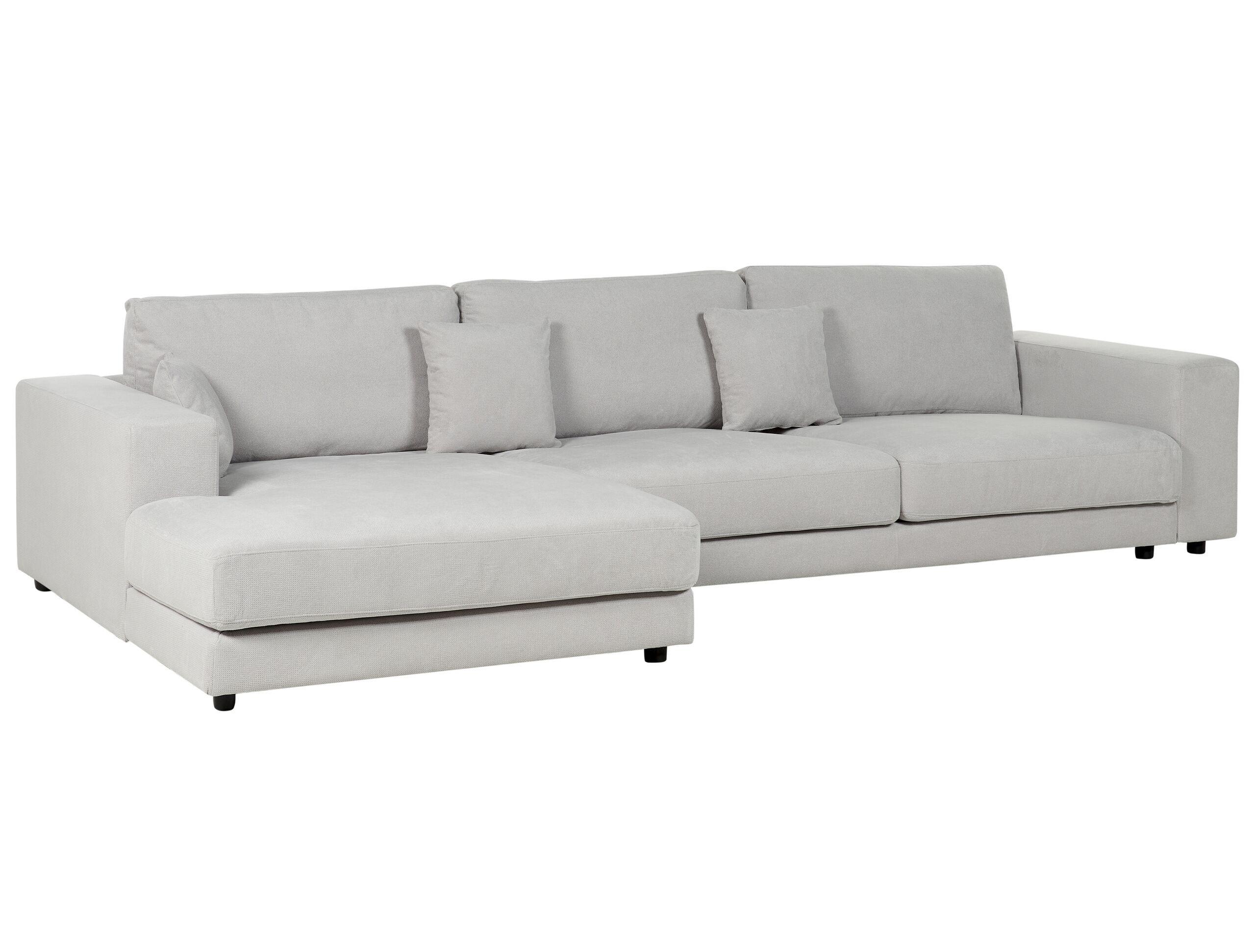 Beliani Ecksofa aus Polyester Modern LOFOTEN  