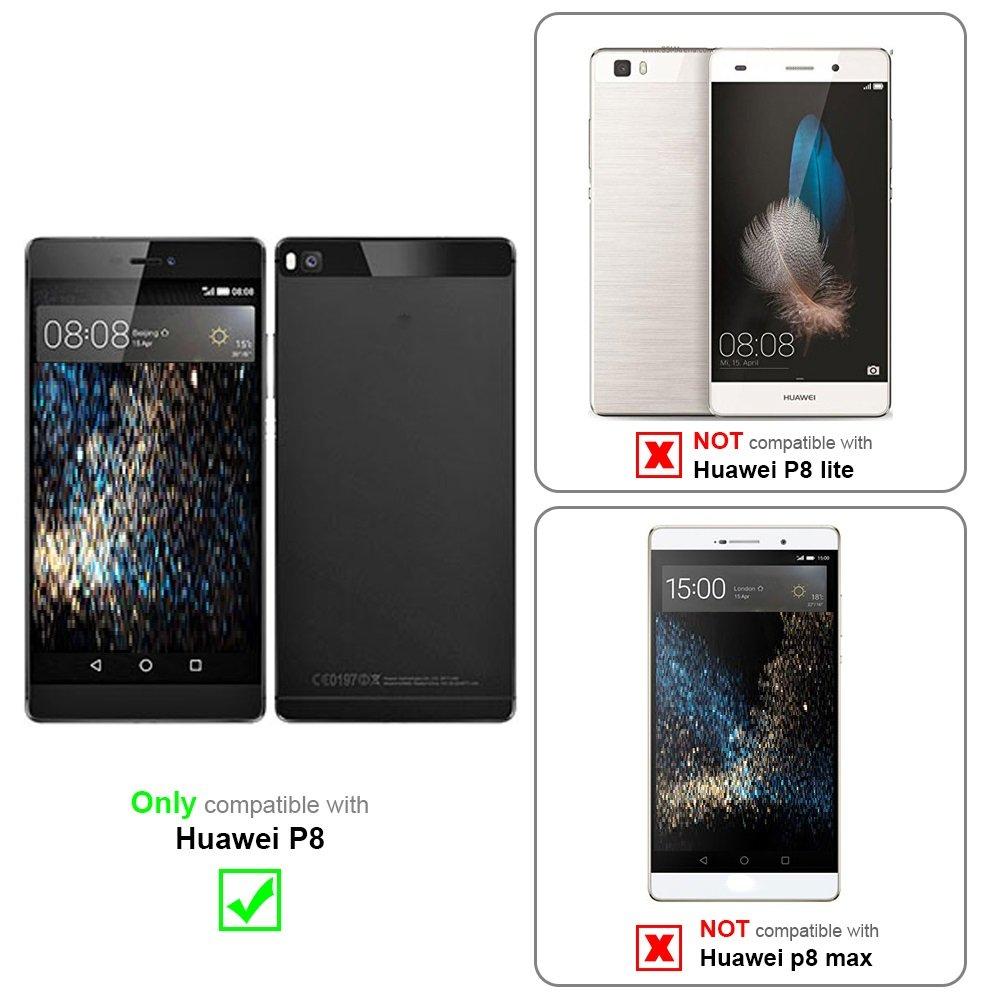 Cadorabo  Housse compatible avec Huawei P8 - Coque de protection en silicone TPU flexible 