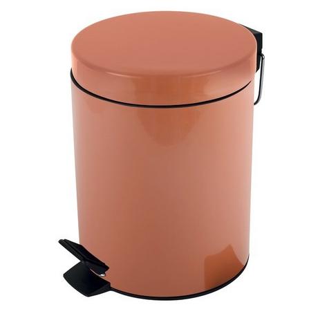 spirella Pattumiera da bagno a pedale Acciaio SYDNEY 3L Terracotta  