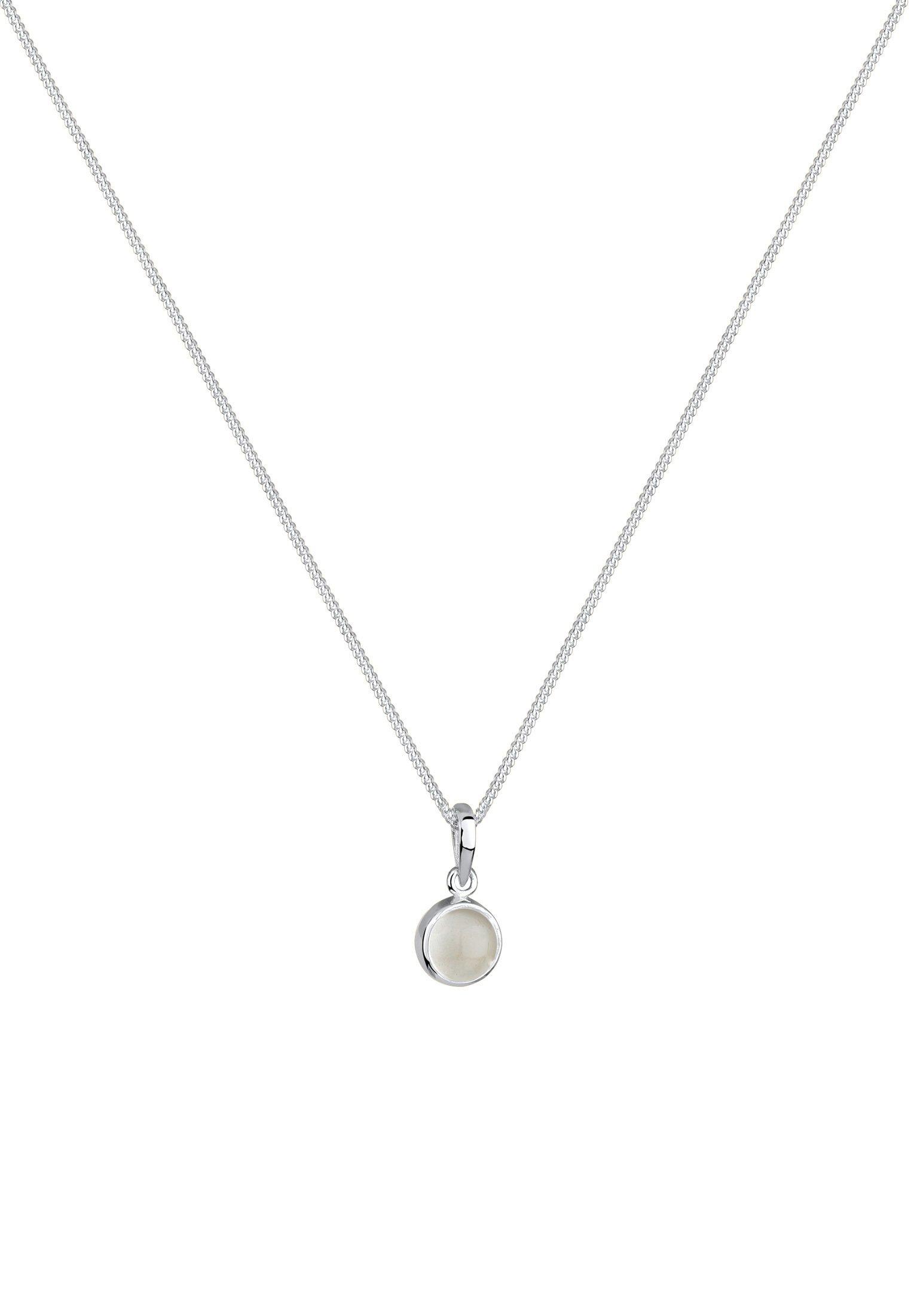 Elli  Collier Pendentif En Pierre De Lune 