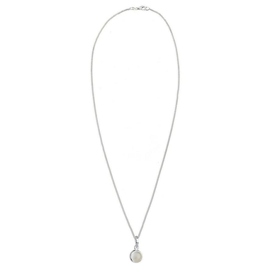 Elli  Halskette Mondstein Anhänger 