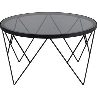 mutoni Table basse Towsthal verre gris 80  