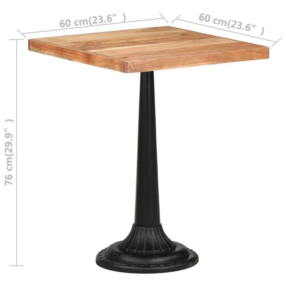 VidaXL Bistrotisch akazienholz  
