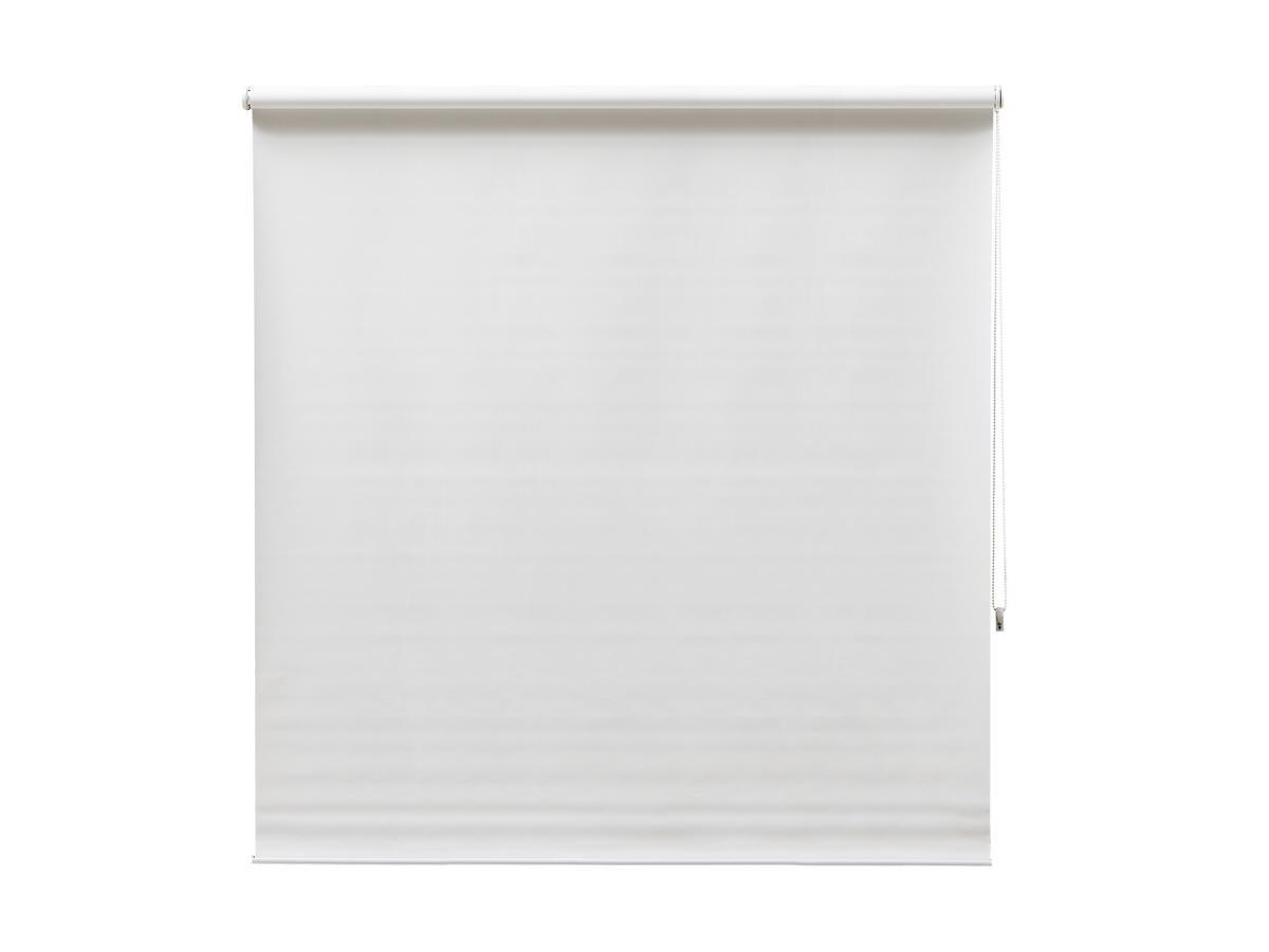 Vente-unique Verdunkelungsrollo aus Polyester - 180 x 180 cm - Weiß - MARRILA  