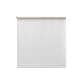 Store enrouleur occultant en polyester - 180 x 180 cm - Blanc - MARRILA