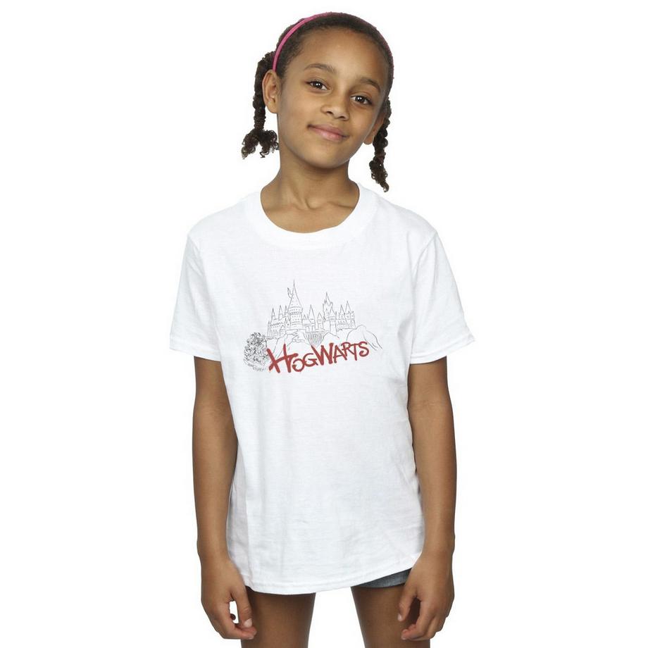 Harry Potter  Tshirt HOGWARTS 
