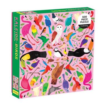 Puzzle familial, Kaleido oiseaux 500 pcs, Mudpuppy