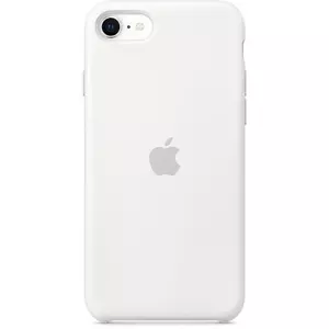 Weiße Apple Silikonhülle für iPhone SE 2020