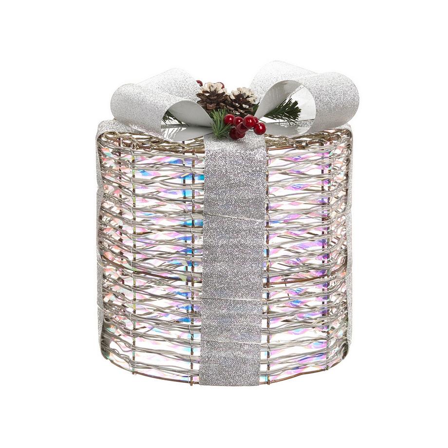 Beliani Lot de 3 décorations de Noël en Matière synthétique Traditionnel JULSO  