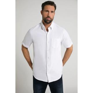 JP1880  Chemise en maille piquée avec technologie FLEXNAMIC®- manches courtes, col en dentelle - Modern Basic Fit 