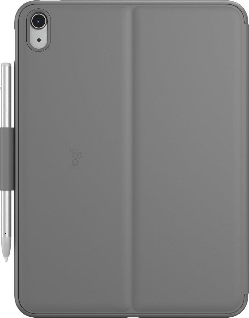 Logitech  Slim Folio Gris Bluetooth QWERTZ Allemand 