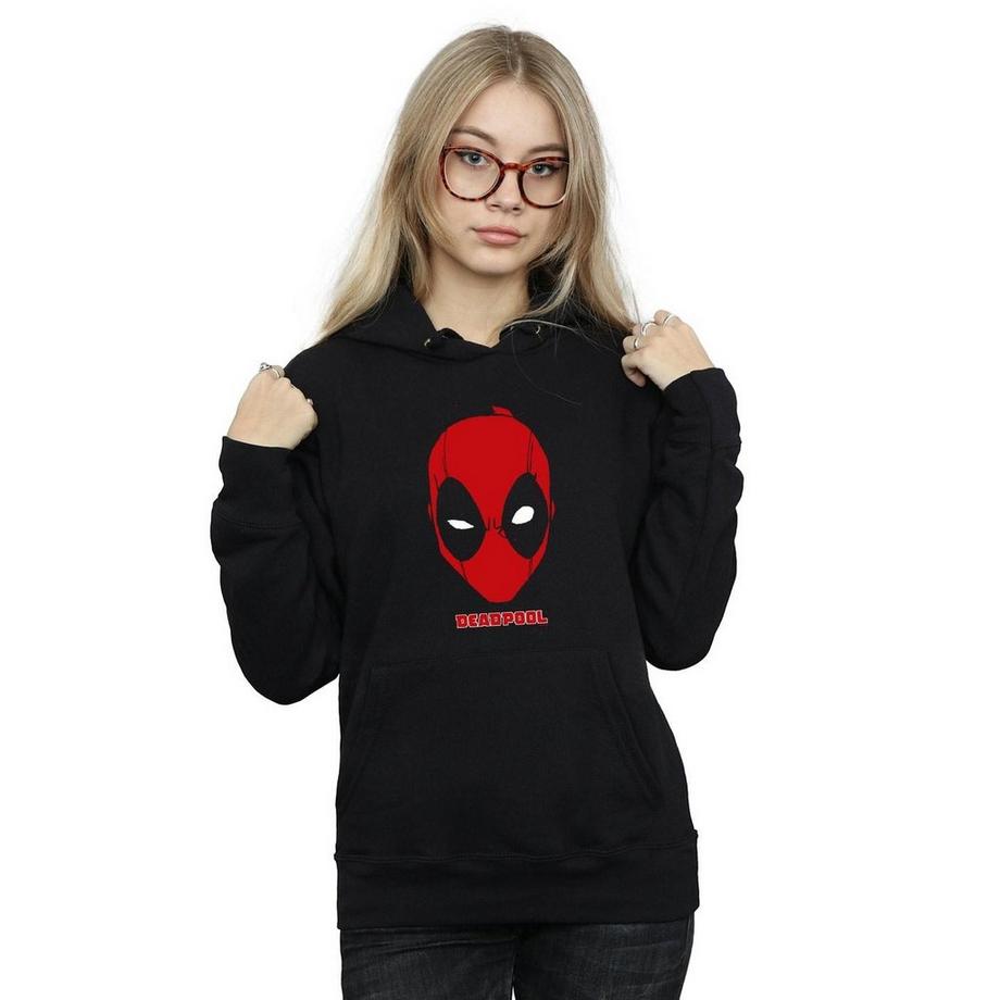 MARVEL Deadpool Maschera Felpa con cappuccio  