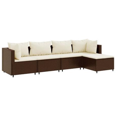 VidaXL Garten lounge set poly-rattan  