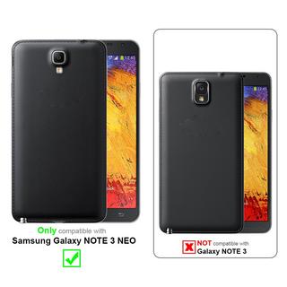 Cadorabo  Hülle für Samsung Galaxy NOTE 3 NEO Magnetverschluss, Kartenfach 