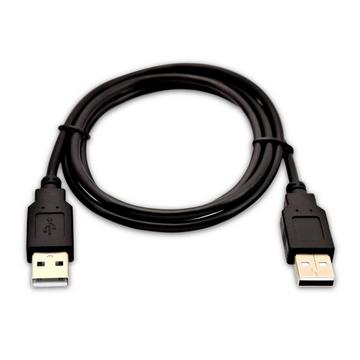 USB A (mâle) vers USB A (mâle), 1 mètre (3,3 pieds) – Noir