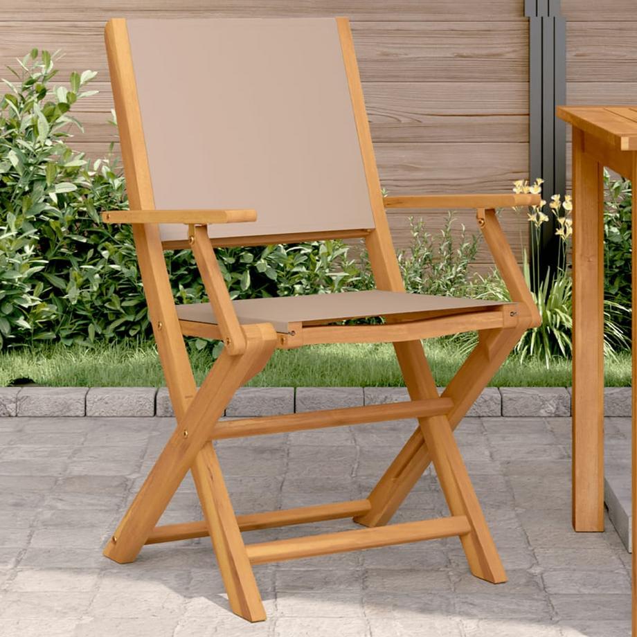 VidaXL Gartenstuhl akazienholz  
