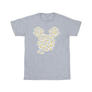 MICKEY MOUSE Gänseblümchen Print T-Shirt  