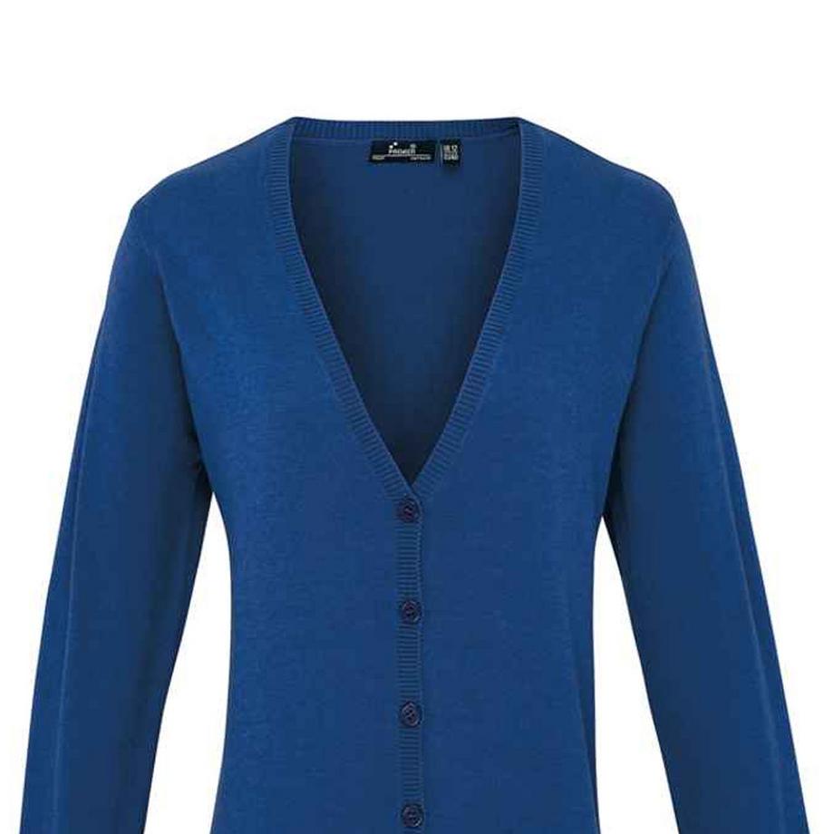 PREMIER V-Ausschnitt Strickjacke  