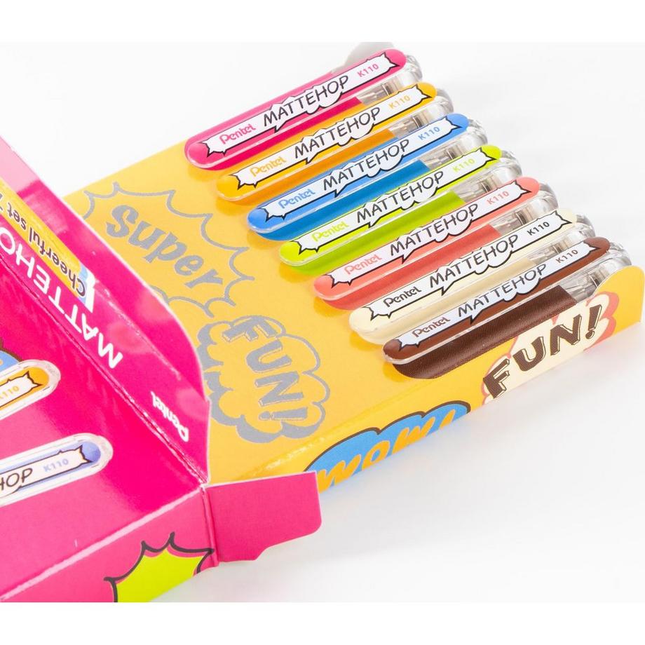 Pentel Stylo gel Mattehop Cheerful  