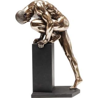 KARE Design Objet déco Stand Homme Nu Bronze 35cm  