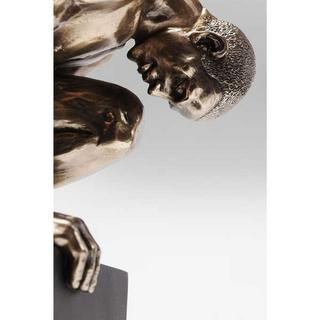 KARE Design Oggetto Deco Nude Man Stand Bronzo 35cm  