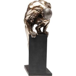 KARE Design Objet déco Stand Homme Nu Bronze 35cm  