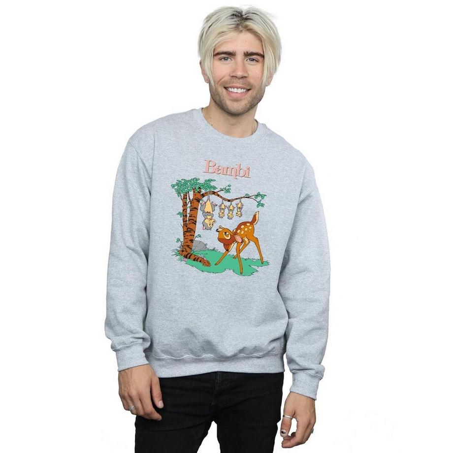 Disney Bambi Sweatshirt Col Rond  