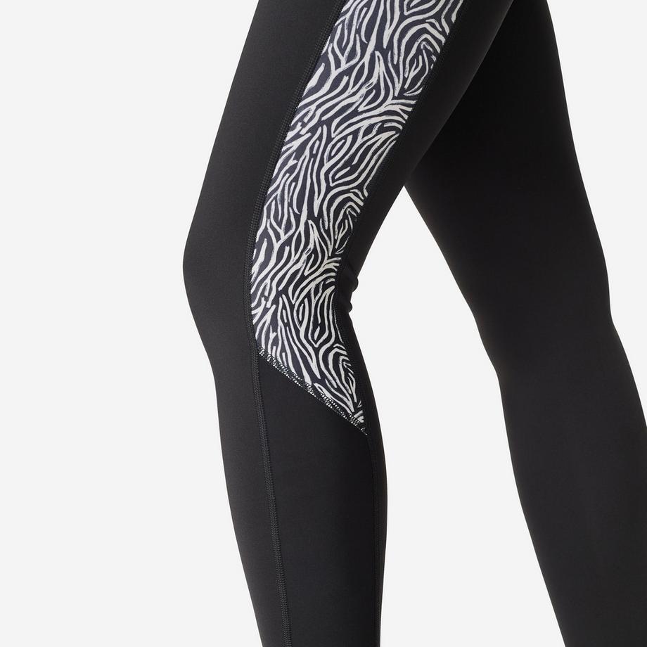 DECATHLON  Bas de maillot de bain legging aquagym aquabike Femme - Monica noir 