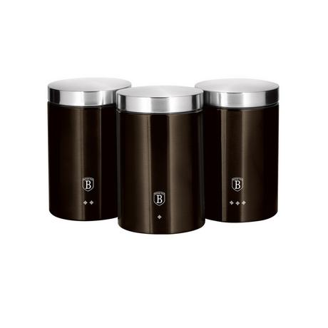 Berlinger Haus Dosen-Set 3tlg. Shiny Black Edition  