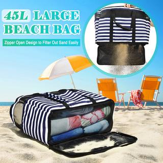 Only-bags.store  Große Strandtasche mit Reißverschluss Wasserdichte Strandtasche 