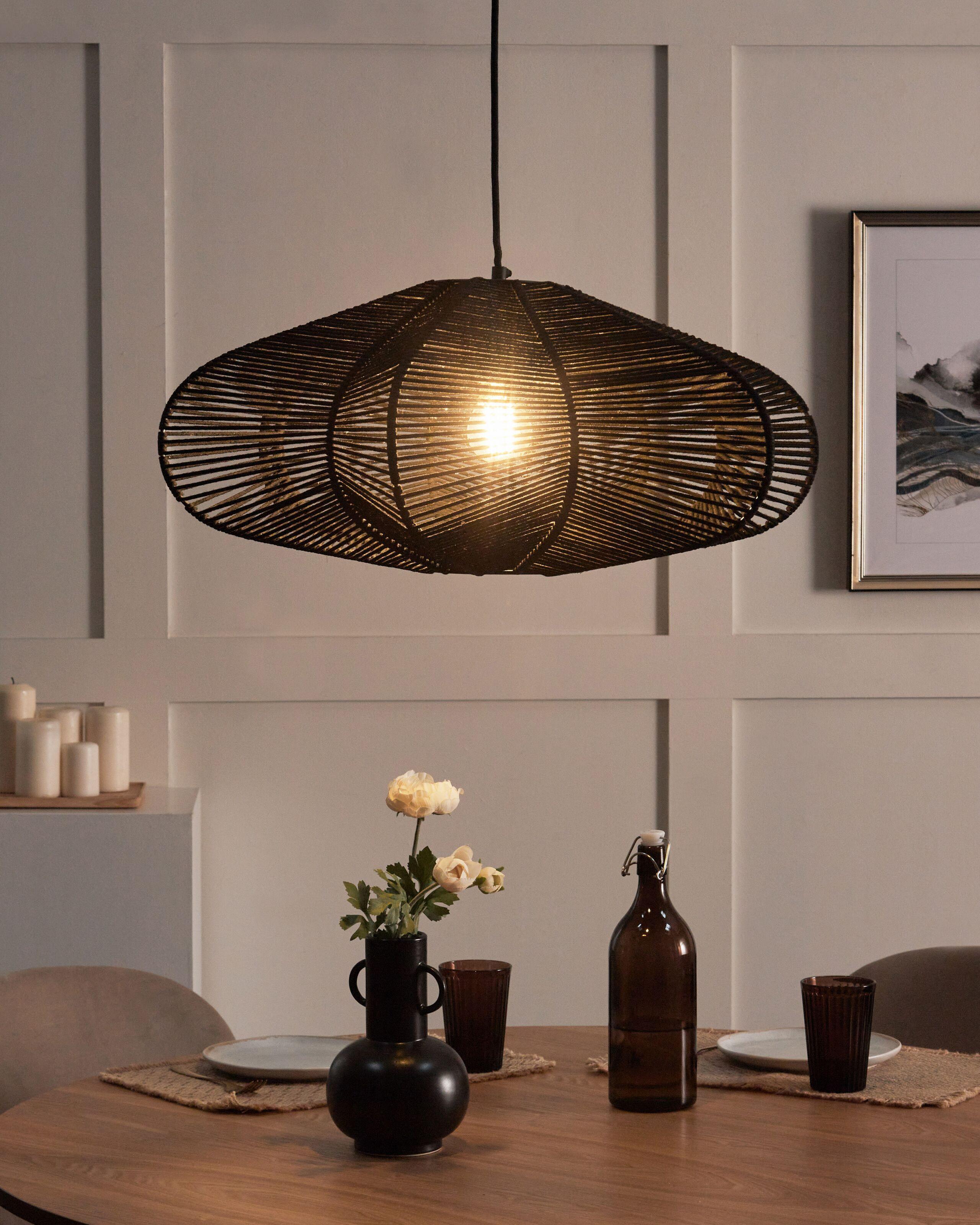 Beliani Lampadario en Cotone Boho YABACO  