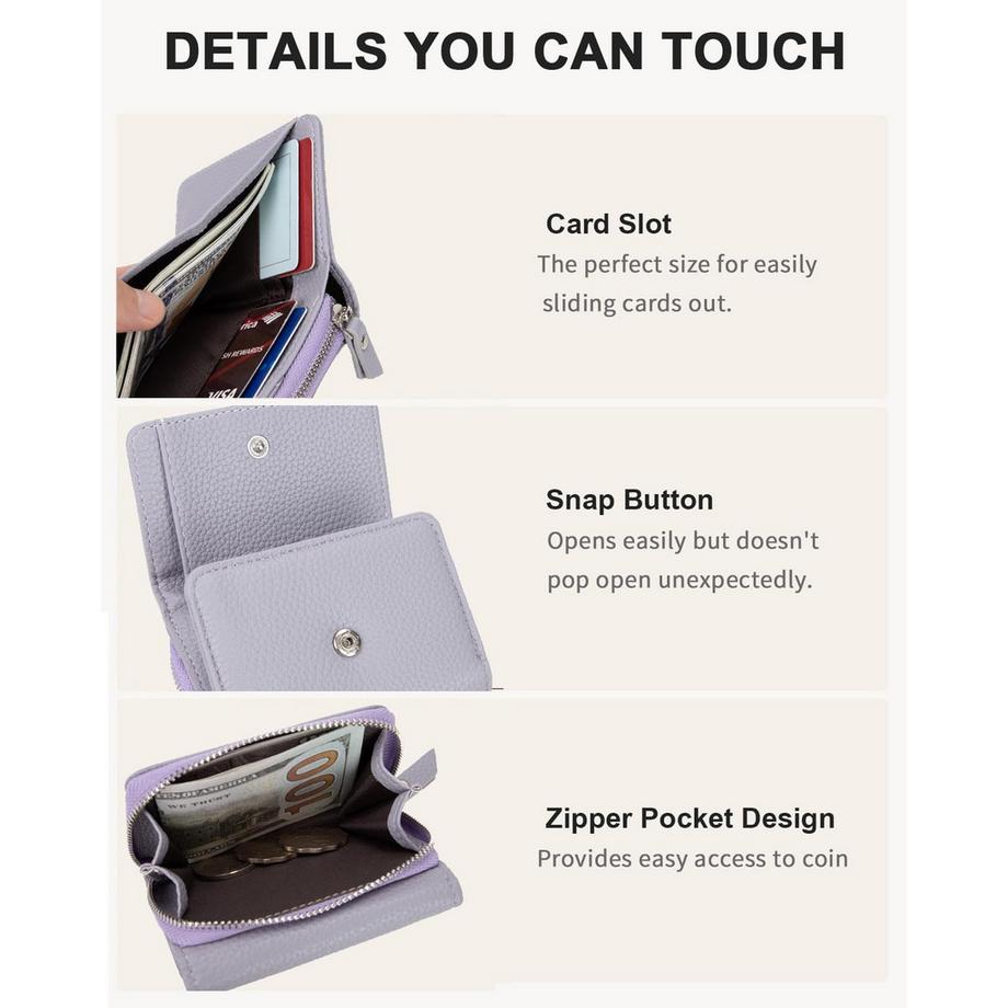 Only-bags.store Kleine Brieftasche aus Leder  