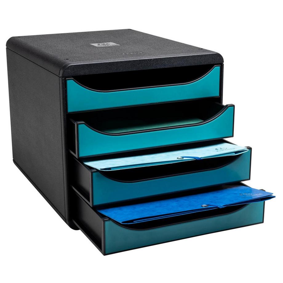 Exacompta Module de classement Big Box 4 tiroirs Skandi  