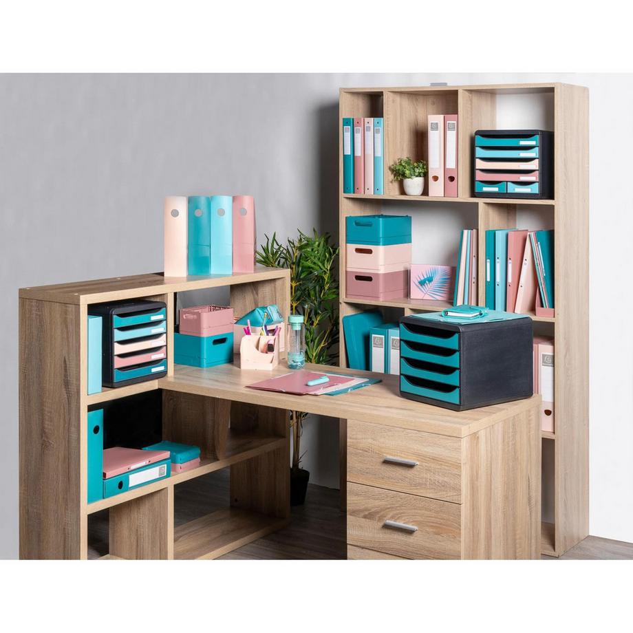 Exacompta Module de classement Big Box 4 tiroirs Skandi  