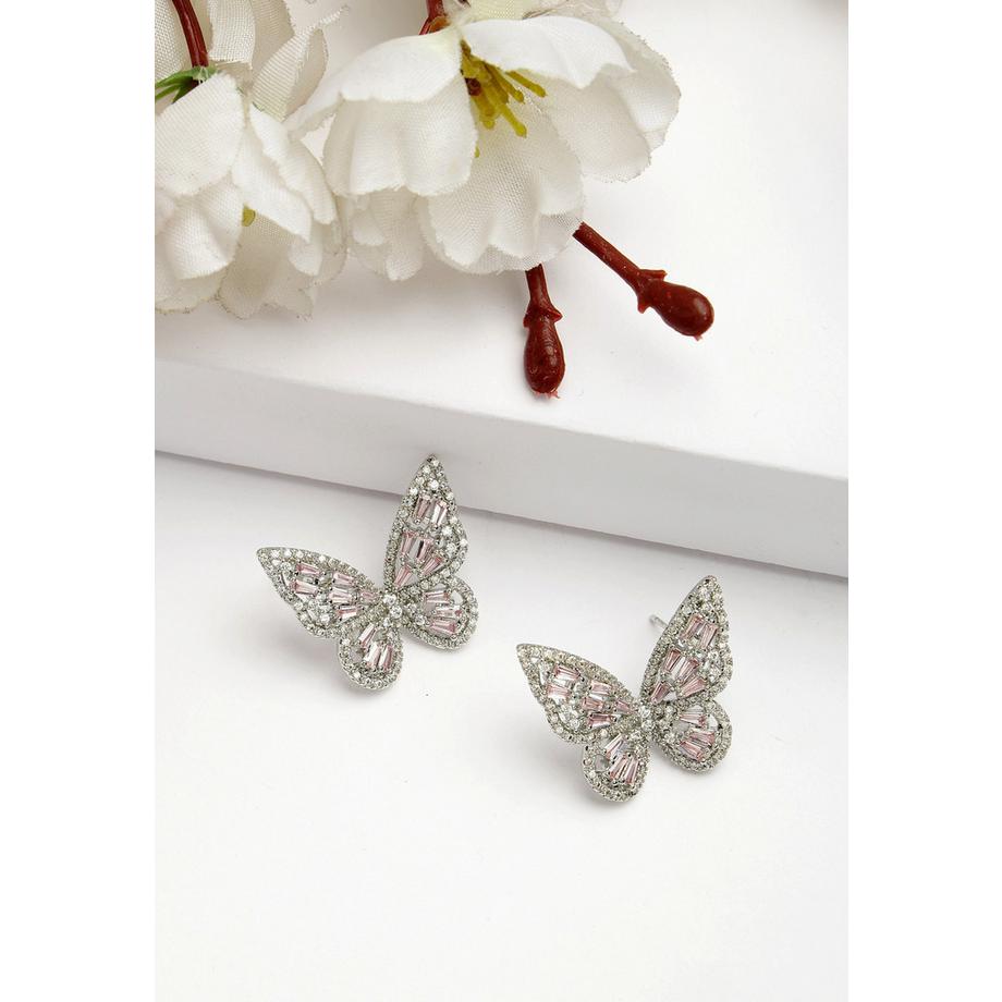AVANT-GARDE PARIS  Diva Kollektion Schmetterling-Steckerohrringe 
