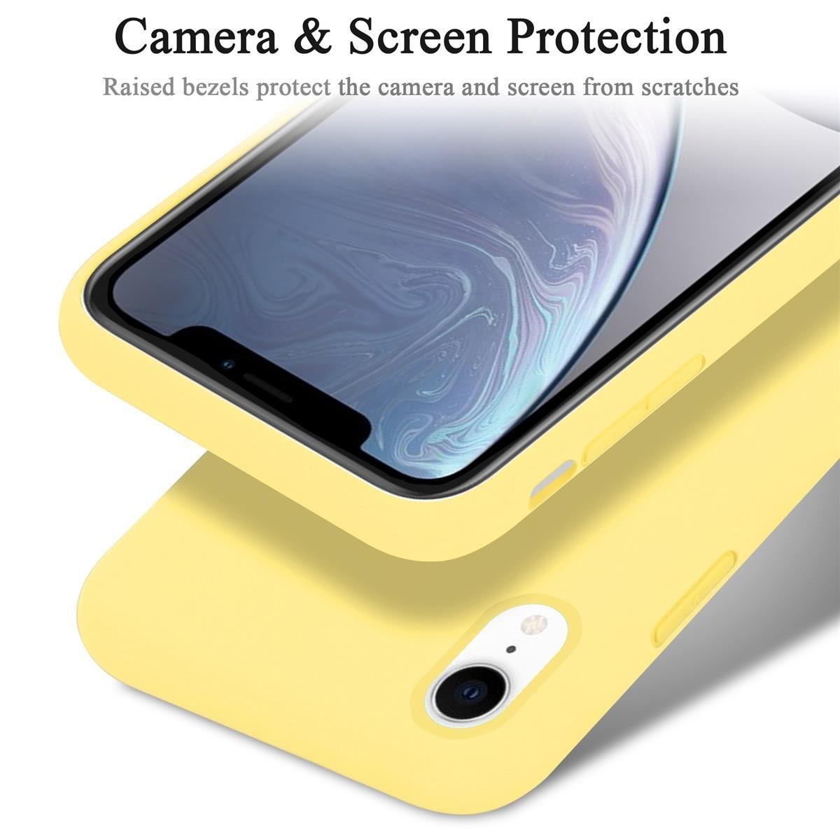 Cadorabo  Hülle für Apple iPhone XR TPU Silikon Liquid 