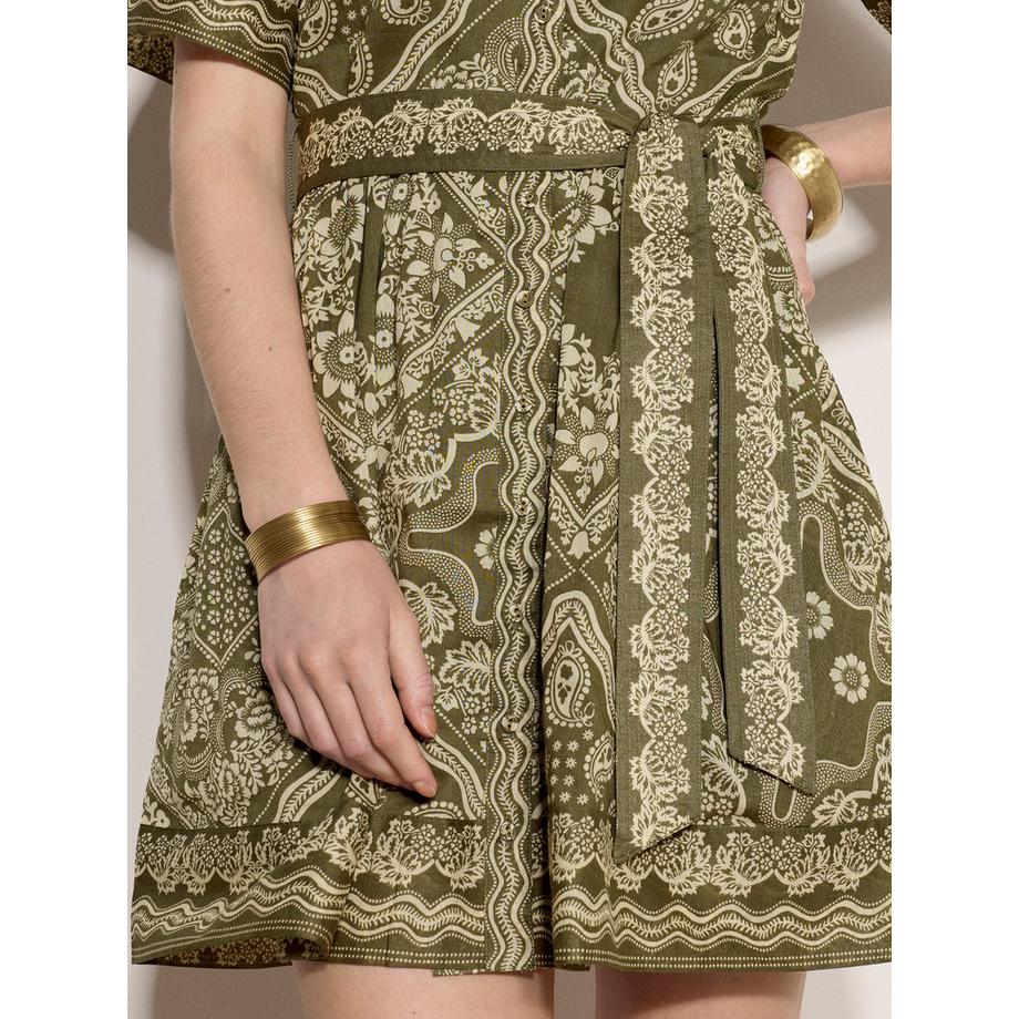 APRICOT Minikleid mit Schalprint  