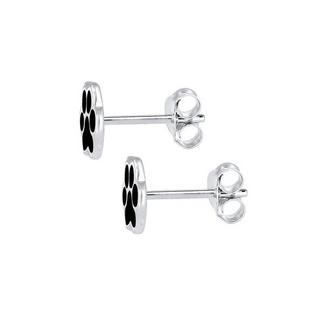 Elli  Boucles d'Oreilles Patte Animal Filigrane Avec Émaillé 